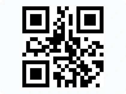 QR pass attached to a WhatsApp message